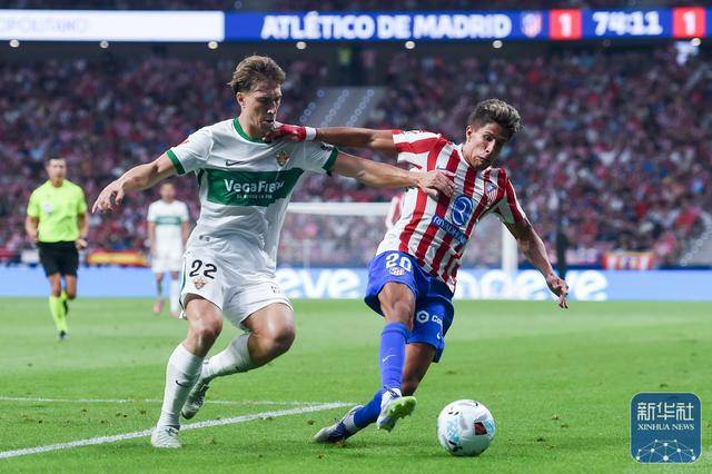 爱游戏体育网址足球丨西甲：马德里竞技平埃尔切